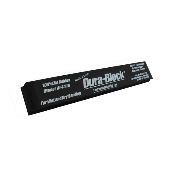 Dura-Block AF4419 Full Size Hook and Loop Hand 16.5 Inch Sanding Block