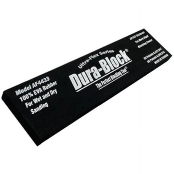 Dura-Block DRB-AF4433 11 in. Ultra-Flex Series PSA Sanding Block