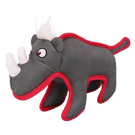 Dura Chew Tugging Dog Toy, Grey - One Size