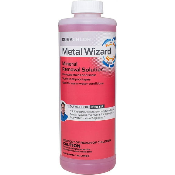 Dura Chlor Metal Wizard Quart Powerful Solution to Combat Metals and Minerals in Your Water
