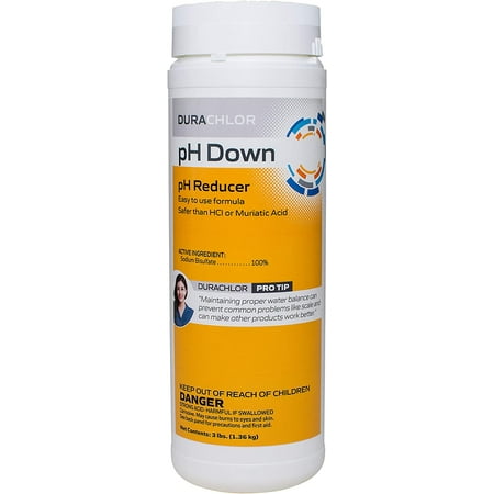 Dura Chlor pH Down Granular Reducer 3 lb for Swimming Pool