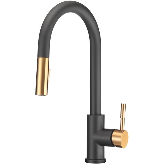 Dura Faucet DF-MK530SLK-MBRG Streamline Pull-down Rv Kitchen Faucet