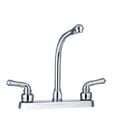thumbnail image 1 of Dura Faucet Classical Hi-Rise Kitchen Faucet for RVs- Chrome Polished, 1 of 7
