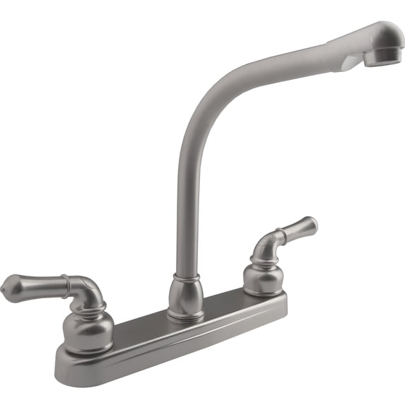 Dura Faucet Classical Hi-Rise RV Kitchen Faucet - Brushed Satin Nickel