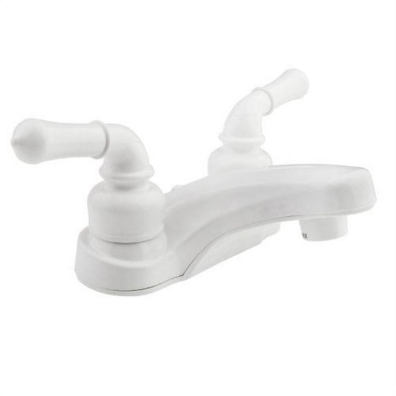 Dura Faucet Classical RV Lavatory Faucet - White