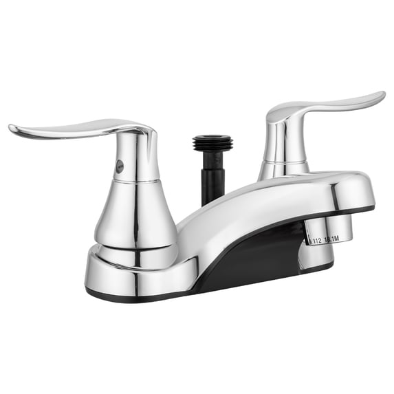 Dura Faucet DF-PL720LH-CP For Lavatory One Piece 4" Deck Mount W/Shower Diverter