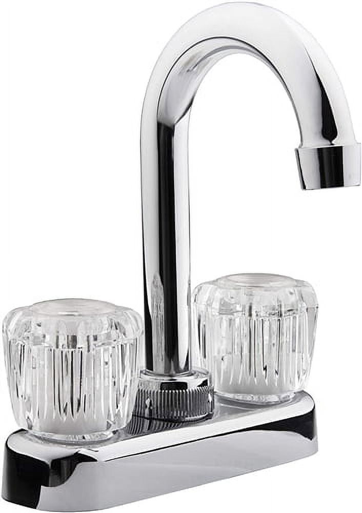 Dura Faucet Premium RV Handbrause – Mit Umweltfreundlichem An/Ausschalter, Chrom Poliert, 2,5 GPM Für Wohnmobile