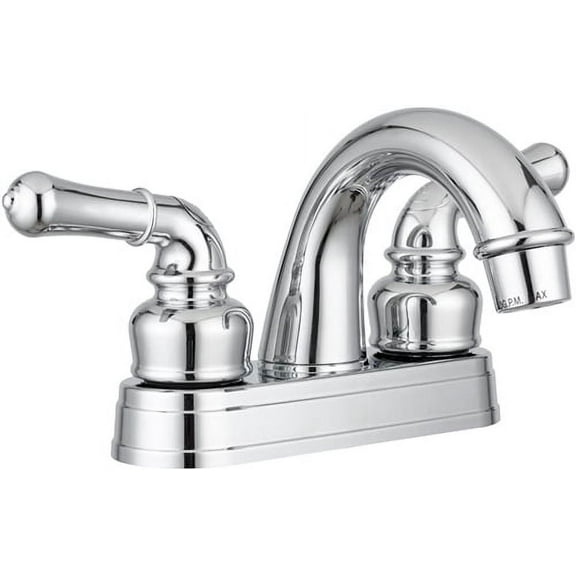 Dura Faucet DF-PL620C-CP Classical Arc Spout Chrome RV Bathroom Faucet