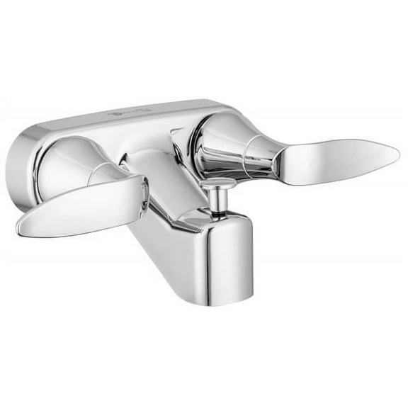 Dura Faucet DF-SA110LH-CP RV Lavatory Faucet With Tub And Shower Diverter - Chrome