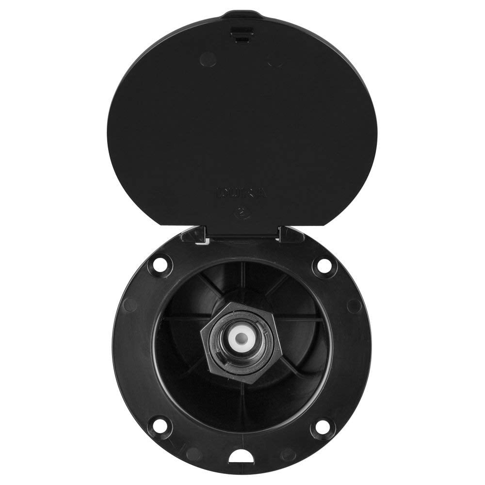 Dura Faucet RV Exterior Spray Dock - Black