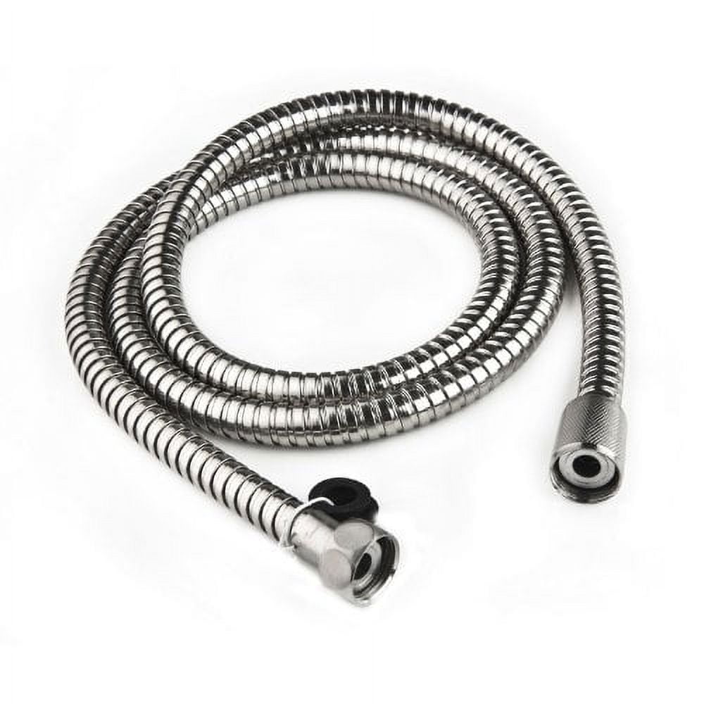 60" Stainless Steel RV Shower Hose - Chrome Polished - Walmart.com