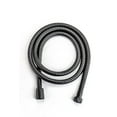 thumbnail image 1 of Dura Faucet DF-SA200-MB Shower Head Hose 60” Length Matte Black/Stainless Steel, 1 of 3