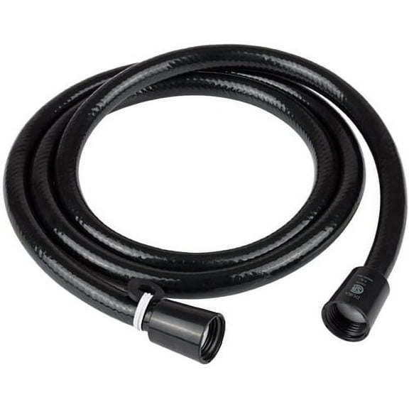 Dura Faucet DF-SA230-BK Vinyl Shower Hose, 60", Black