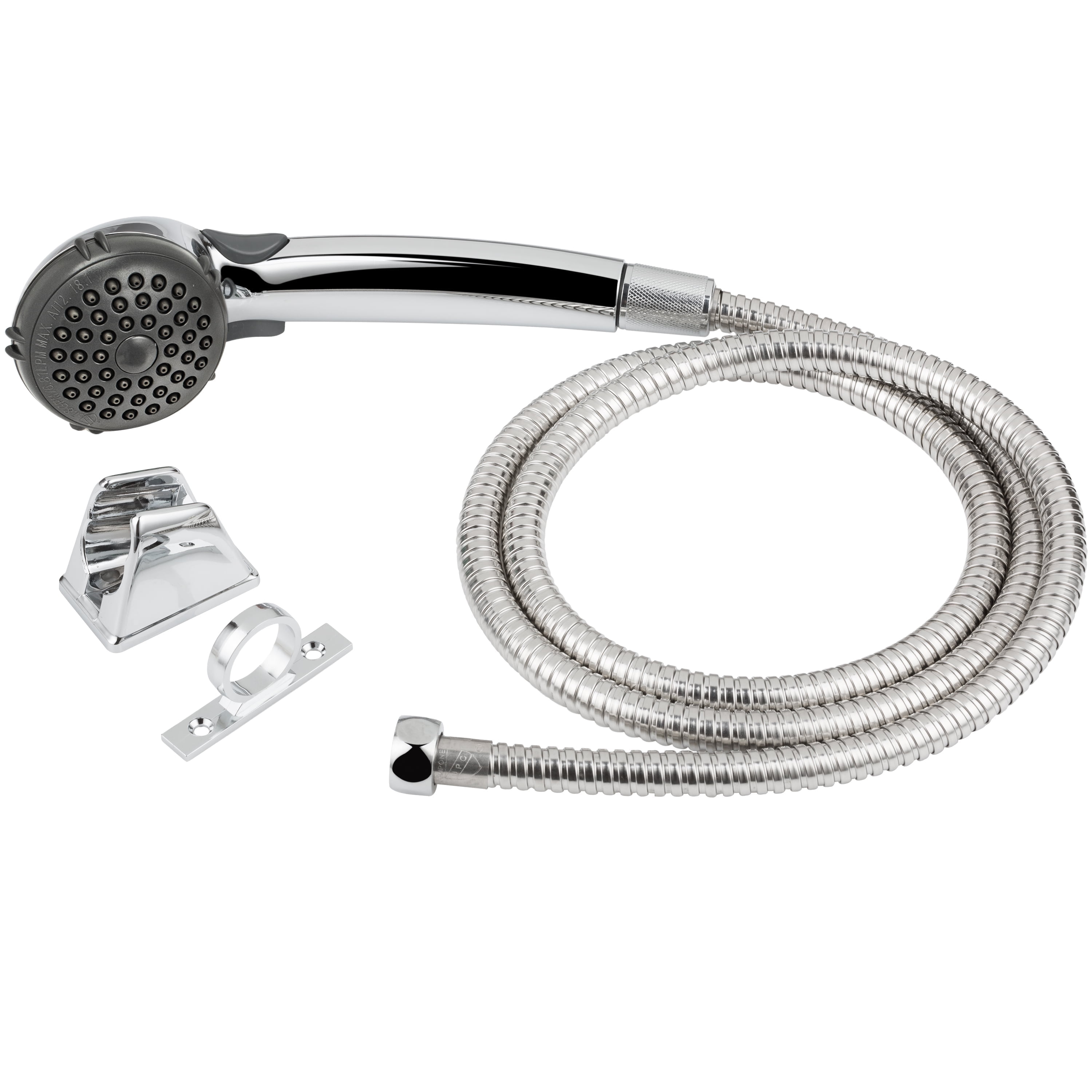 Dura Faucet DF-SA400K-CP Rv Single Function Shower Wand & Hose Kit - Chrome