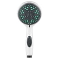 thumbnail image 1 of Dura Faucet DF-SA432-WT Shower Head Hand Held 4Function Setting H2OSaving On/Off, 1 of 16