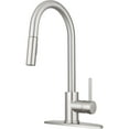 thumbnail image 1 of Dura Faucet DFNMK540SN Touch Sensor Pull-Down RV Kitchen Faucet, Satin Nickel, 1 of 10