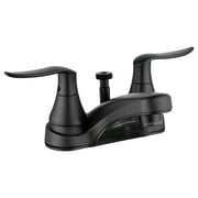 Dura Faucet DF-PL720LH-MB Faucet 1 Piece 4Deck Mnt W/Shower Diverter Matte Blk