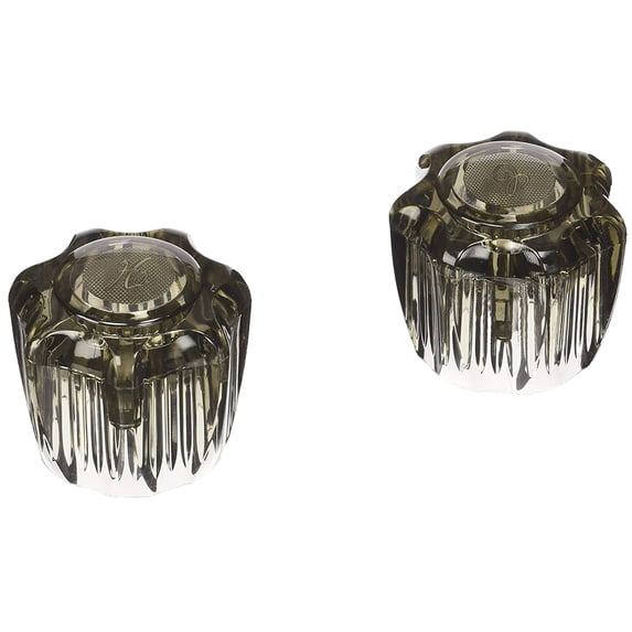 Dura Faucet DFRKS RV Smoked Acrylic Faucet Knobs