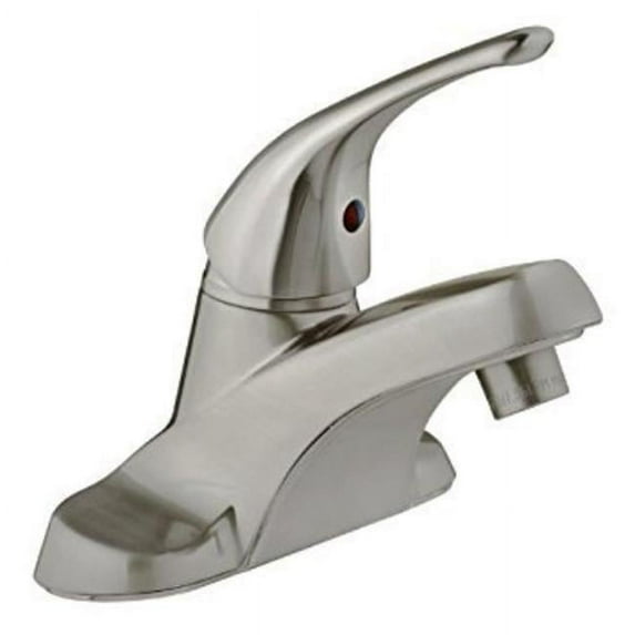 Dura Faucet DFTDF-NML110-SN Heavy Duty Single Lever RV Lavatory Faucet, Brushed Satin Nickel