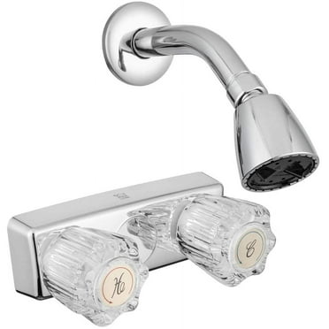 Dura Faucet Economical Shower Faucet & Shower Head - Chrome Polished