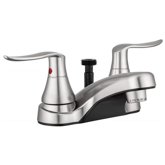 Dura Faucet Elegant RV Lavatory Faucet with Diverter, Brushed Satin Nickel
