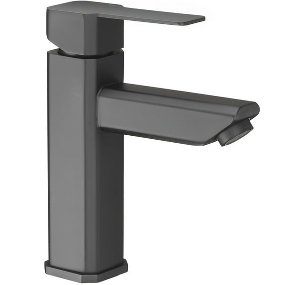 Dura Faucet FML803LQMB Modern Angular Rv Lavatory Faucet -