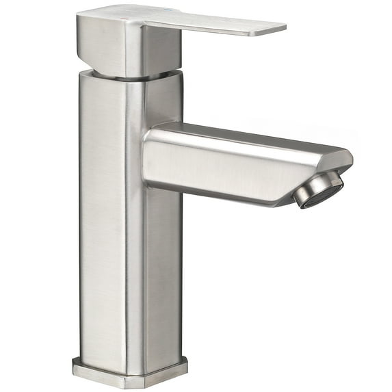 Dura Faucet FML803LQSN Modern Angular Rv Lavatory Faucet -