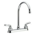 thumbnail image 1 of Dura Faucet J-Spout RV Kitchen Faucet - Chrome Polished, 1 of 6