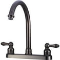 thumbnail image 1 of Dura Faucet Non-Metallic J-Spout RV Kitchen Faucet - Venetian Bronze, 1 of 5