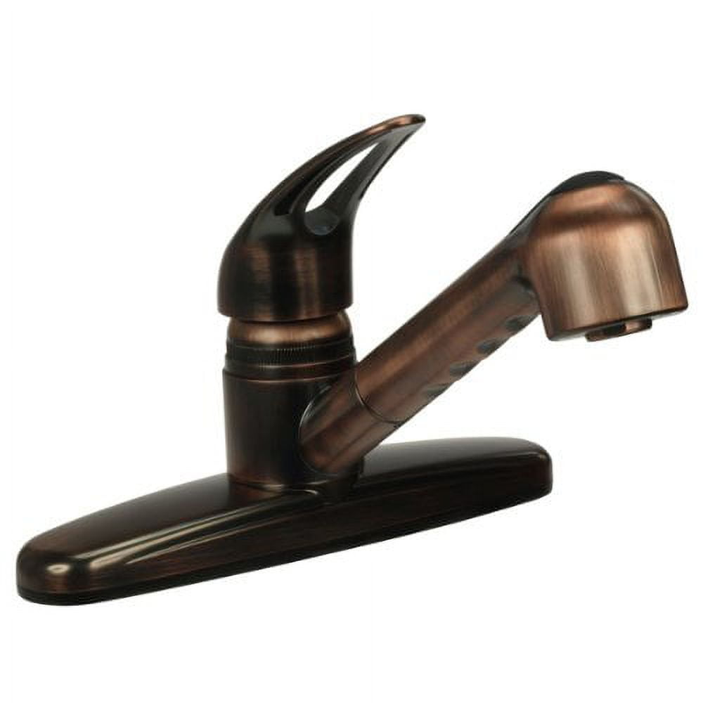 Dura Faucet Non-Metallic Pull-Out RV Kitchen Faucet - Venetian Bronze