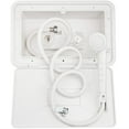 thumbnail image 1 of Dura Faucet DF-SA170-WT RV Weatherproof Exterior Shower Box Kit - Lock and Key (White), 1 of 5