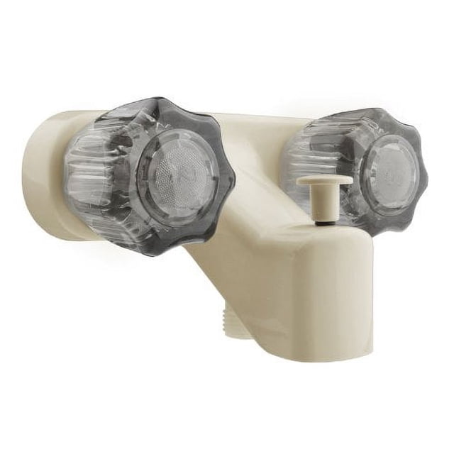 Dura Faucet RV Tub & Shower Diverter Faucet - Bisque Parchment