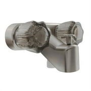 Dura Faucet RV Tub & Shower Diverter Faucet - Brushed Satin Nickel