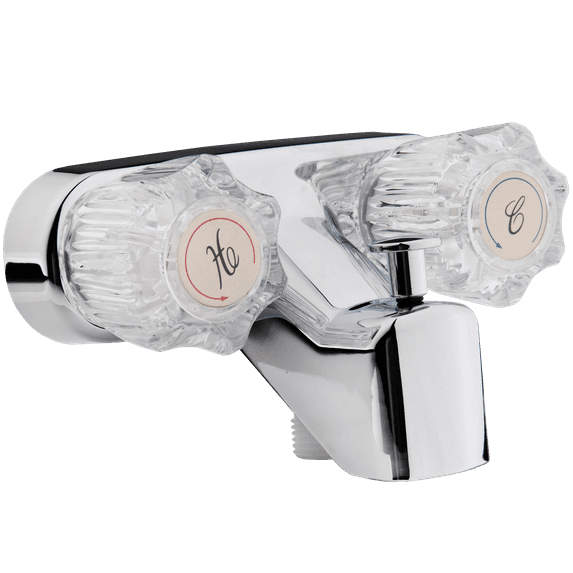 Dura Faucet RV Tub & Shower Diverter Faucet - Chrome Polished
