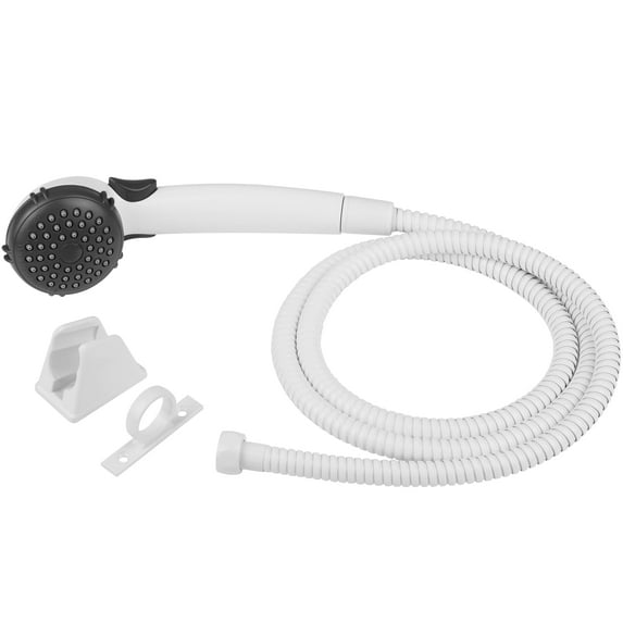 DURA FAUCET DFSA400KWT Sngl Shwr Wndhose White