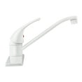 thumbnail image 1 of Dura Faucet Single Lever Kitchen Faucet for RVs - White, 1 of 6