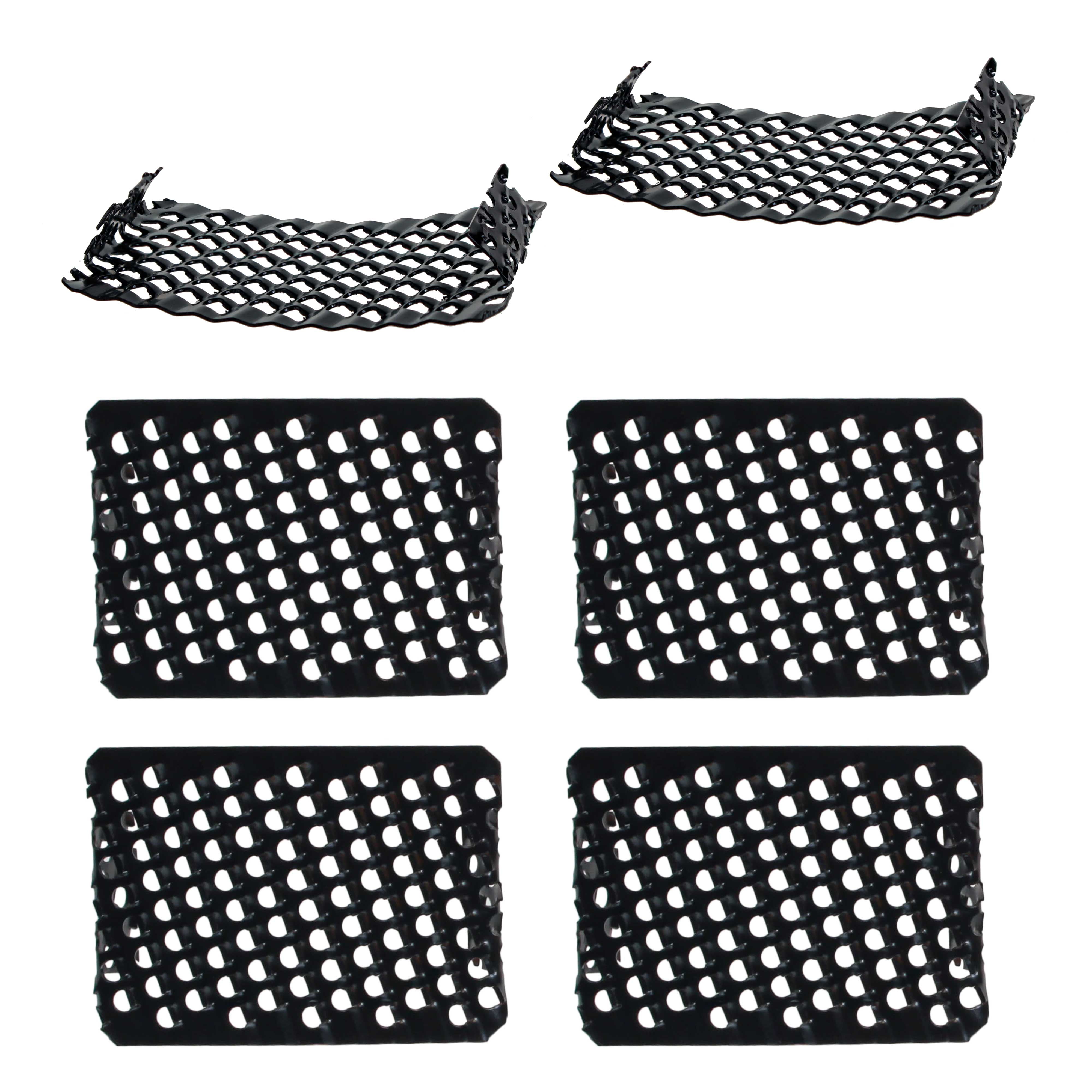 DuraGold 21/2" Curved Flat Standard Cut Replacement Blade, Pack of 6