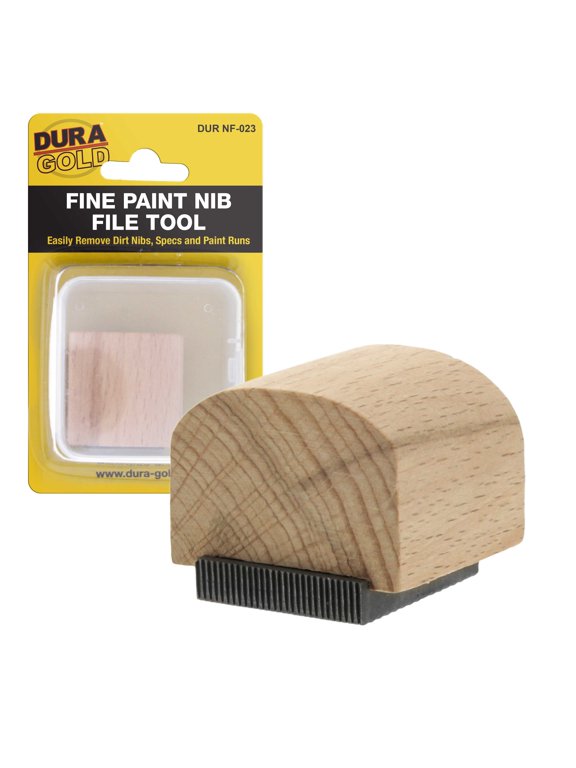 - Fine Paint Nib File Tool - Fix Paint Imperfections, Shave Off Surface Defects - Remove Runs, Dust, Dirt, Debris - Auto Car Paint Coating Finish Repair - Polishing, Buffing, and Detailing