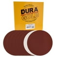 thumbnail image 1 of Dura-Gold Premium 10" Sanding Discs - 120 Grit (Box of 8) - Sandpaper Discs with PSA Self Adhesive Stickyback, Fast Cutting Aluminum Oxide Abrasive - Drywall, Floor, Woodworking, Auto, Sander, 1 of 6
