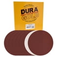 thumbnail image 1 of Dura-Gold Premium 10" Sanding Discs - 60 Grit (Box of 8) - Sandpaper Discs with PSA Self Adhesive Stickyback, Fast Cutting Aluminum Oxide Abrasive - Drywall, Floor, Woodworking, Auto, Sander, 1 of 5
