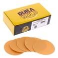 thumbnail image 1 of Dura-Gold Premium 2" Gold Hook & Loop Sanding Discs - 1000 Grit (Box of 40) - High-Performance Finishing Cut Abrasive Sandpaper Discs - for DA Sanders, Drill, Sand Auto Paint, Woodworking Wood, 1 of 6