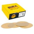 thumbnail image 1 of Dura-Gold Premium 6" Gold Sanding Discs - 220 Grit (Box of 50) - Hook & Loop Backing Sandpaper Discs for DA Orbital Sanders, Finishing Medium Fine-Cut Abrasive - Sand Auto Paint Woodworking Wood, 1 of 6