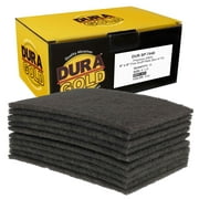 Dura-Gold Premium 6" x 9" Gray Ultra Fine General Purpose Scuff Pads, Box of 10 - Final Scuffing, Scouring, Sanding, Cleaning, Paint Color Blend Prep, Surface Adhesion Preparation, Automotive Autobody