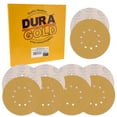 thumbnail image 1 of Dura-Gold Premium 9" Drywall Sanding Discs Variety Pack Box - 60, 80, 120, 180, 240 Grit (2 Discs Each, 10 Total) - 10 Hole Pattern Sandpaper Discs with Hook & Loop Backing, Fast Cut For Power Sander, 1 of 6
