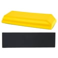 thumbnail image 1 of Dura-Gold Pro Series Rectangle 10" x 2-3/4" Hand Sanding Block Pad with Hook & Loop Backing and PSA Sandpaper Conversion Adapter Pad - Auto Paint Prep Sand Shape Contour Woodworking Furniture, 1 of 3