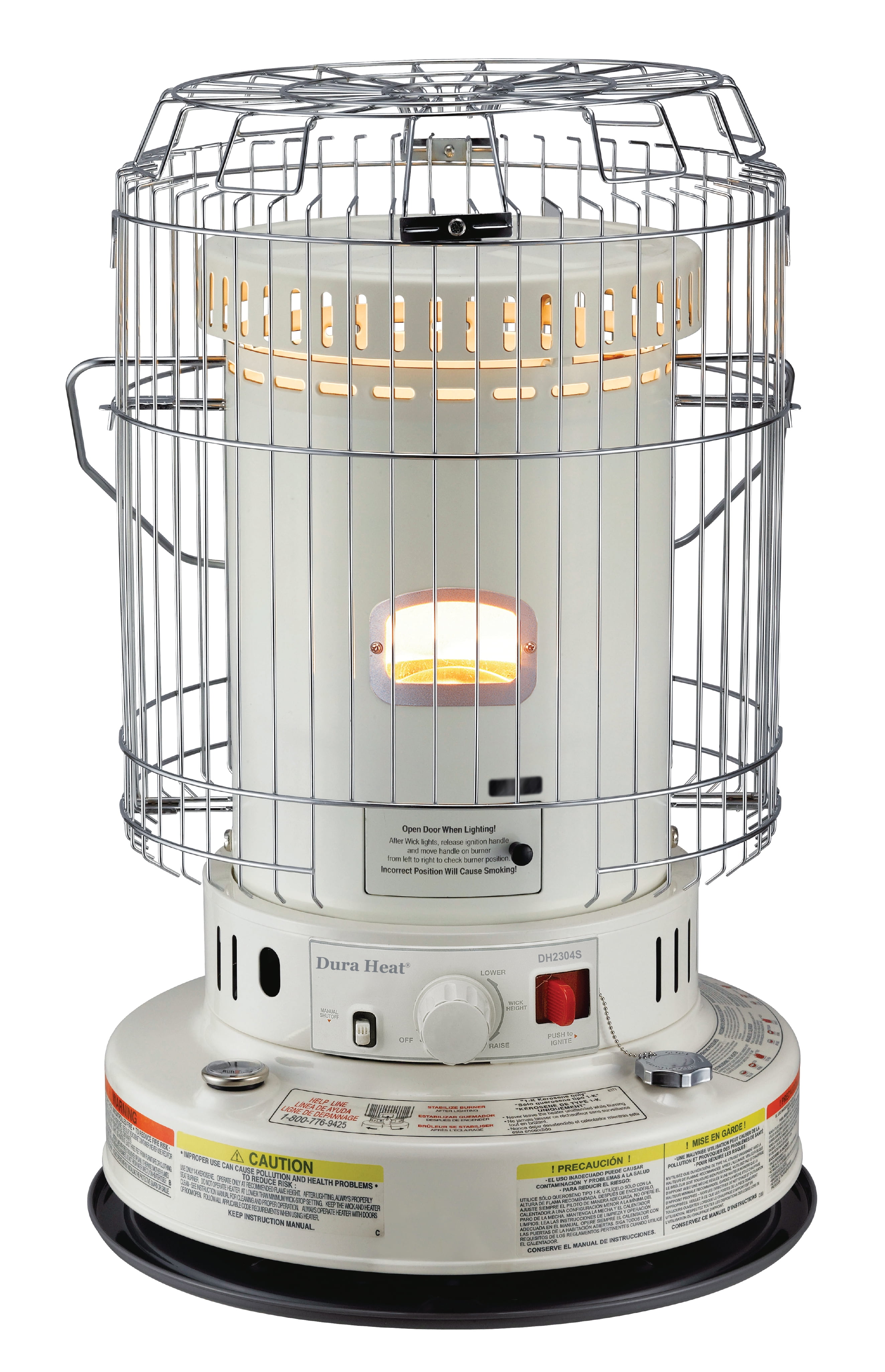 Dura Heat Convection Kerosene Heater, 23,800 BTU, Indoor Portable