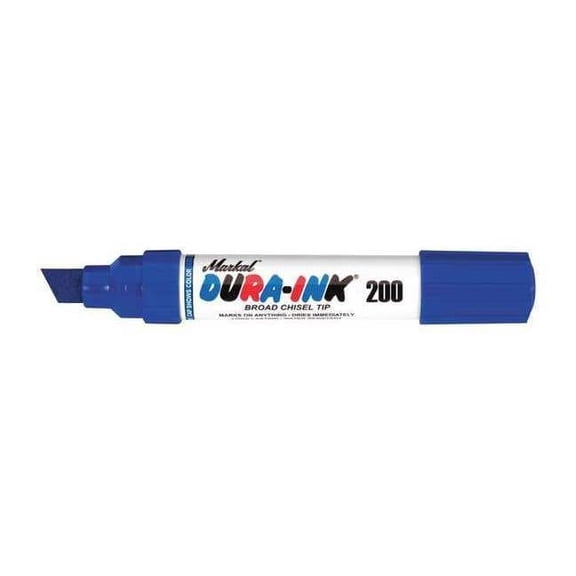 Dura-Ink Industrial Marker, Extra Large Tip, Blue Color Family, Ink 96915