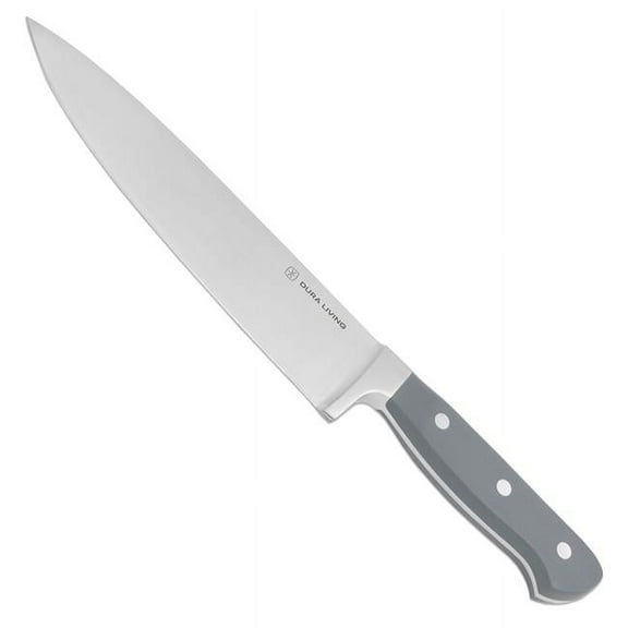 Dura Living 8-inch Classic Forged Chef's Knife - High Carbon Stainless Steel Blade, Ergonomic Handle