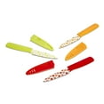thumbnail image 1 of Dura Living Artistic Edge 3-Piece Non-Stick Paring Knives Set w/ Sheaths, Fruit, 1 of 6
