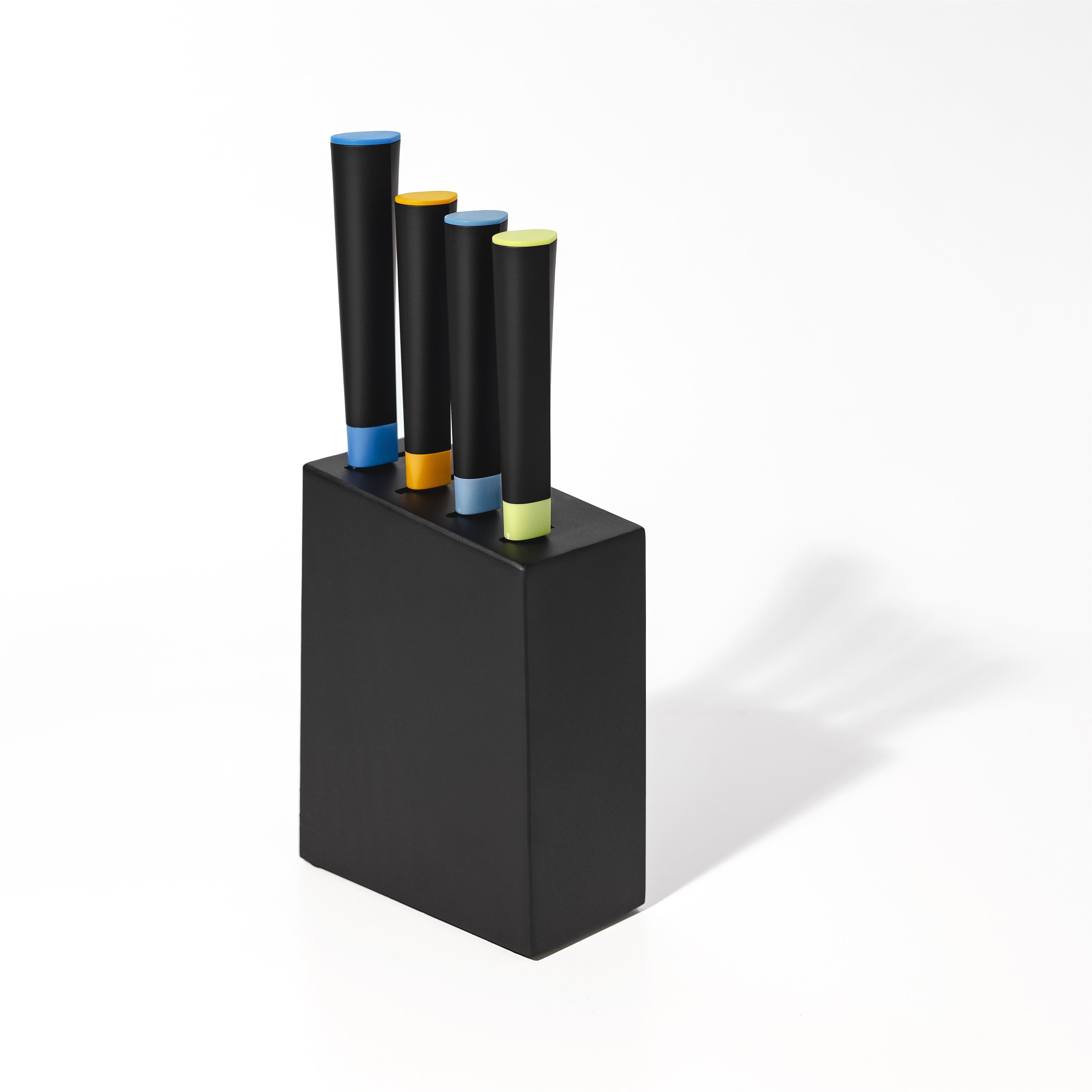 Dura Living Artistic Edge 5-Piece Kitchen Knife Block Set